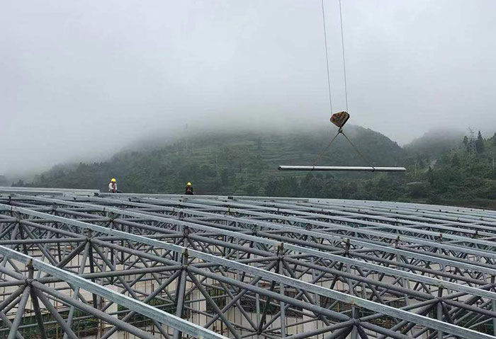 五指山网架施工